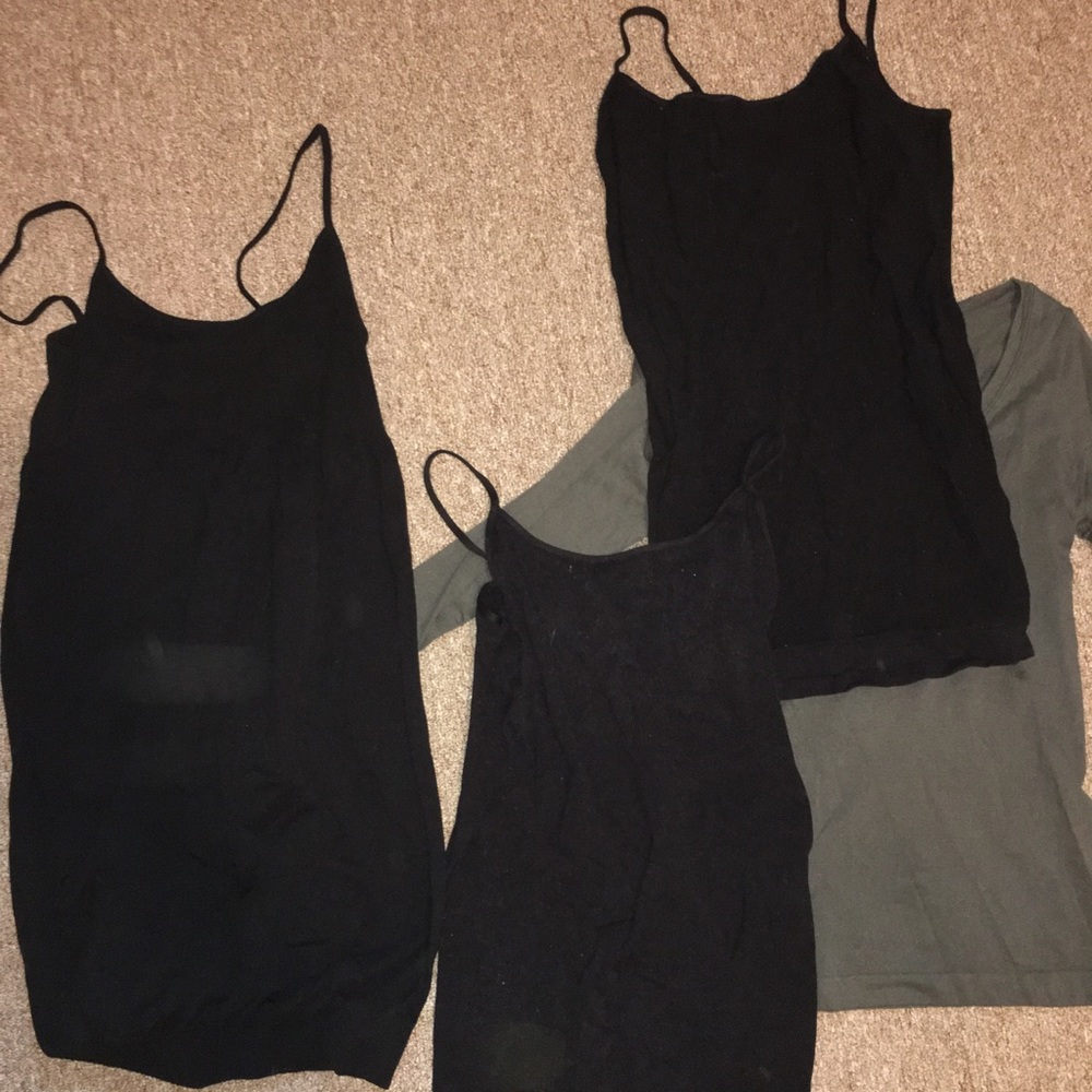 Set of four new Camisoles